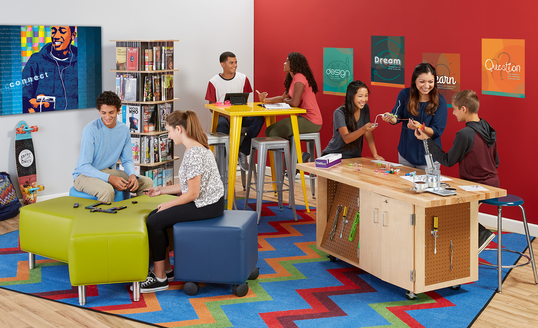 Makerversity Makerspace Furniture Checklist + 8 Proven Products