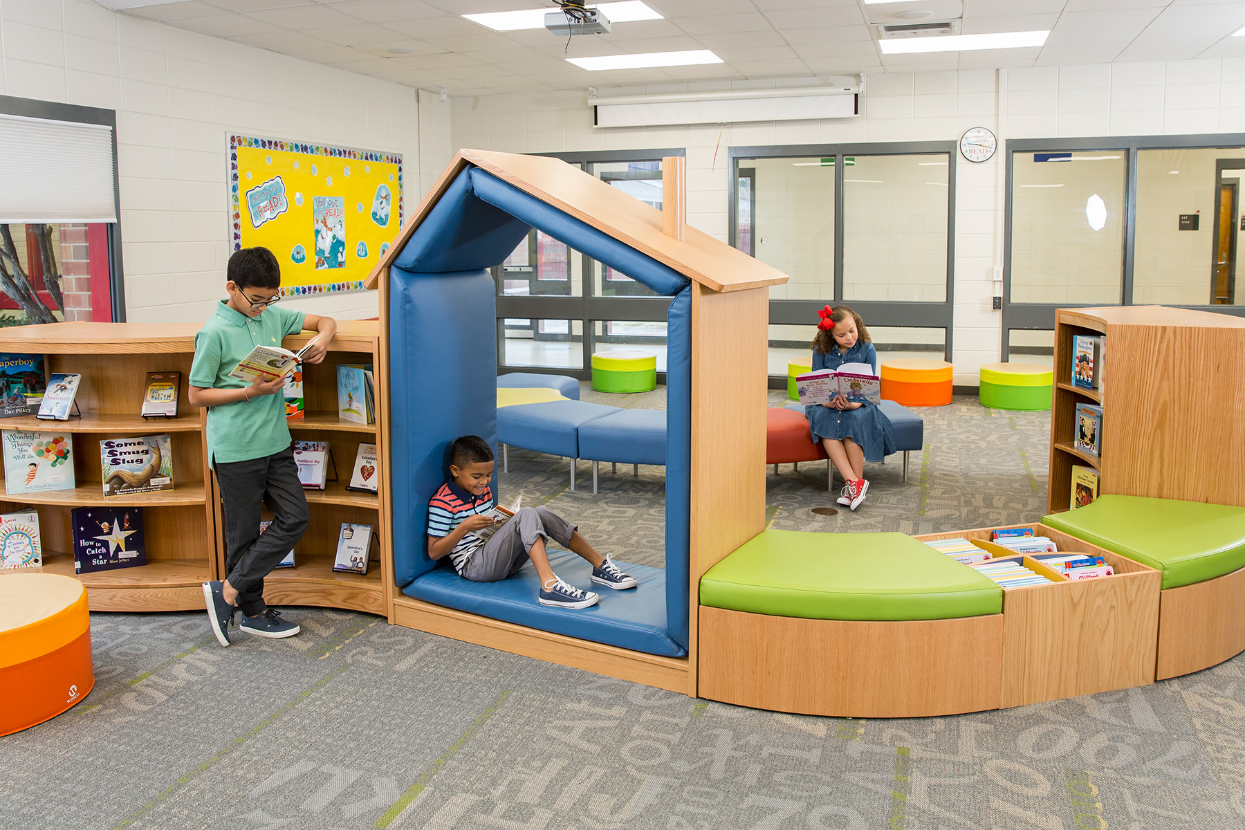 21st Century Library Redesign Richmond Hill Primary School