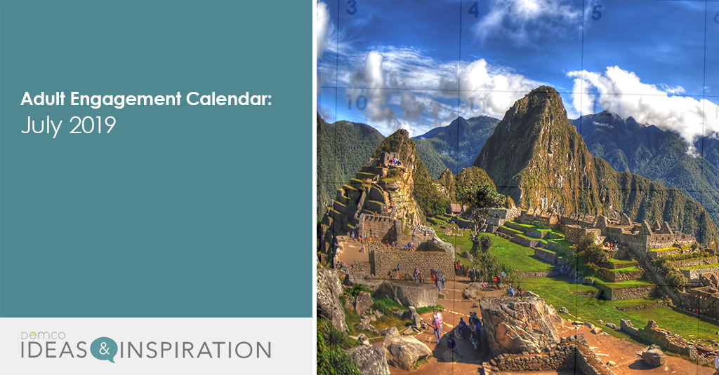 Adult Programming Calendar — July 2019: Summer Fun in Your Library