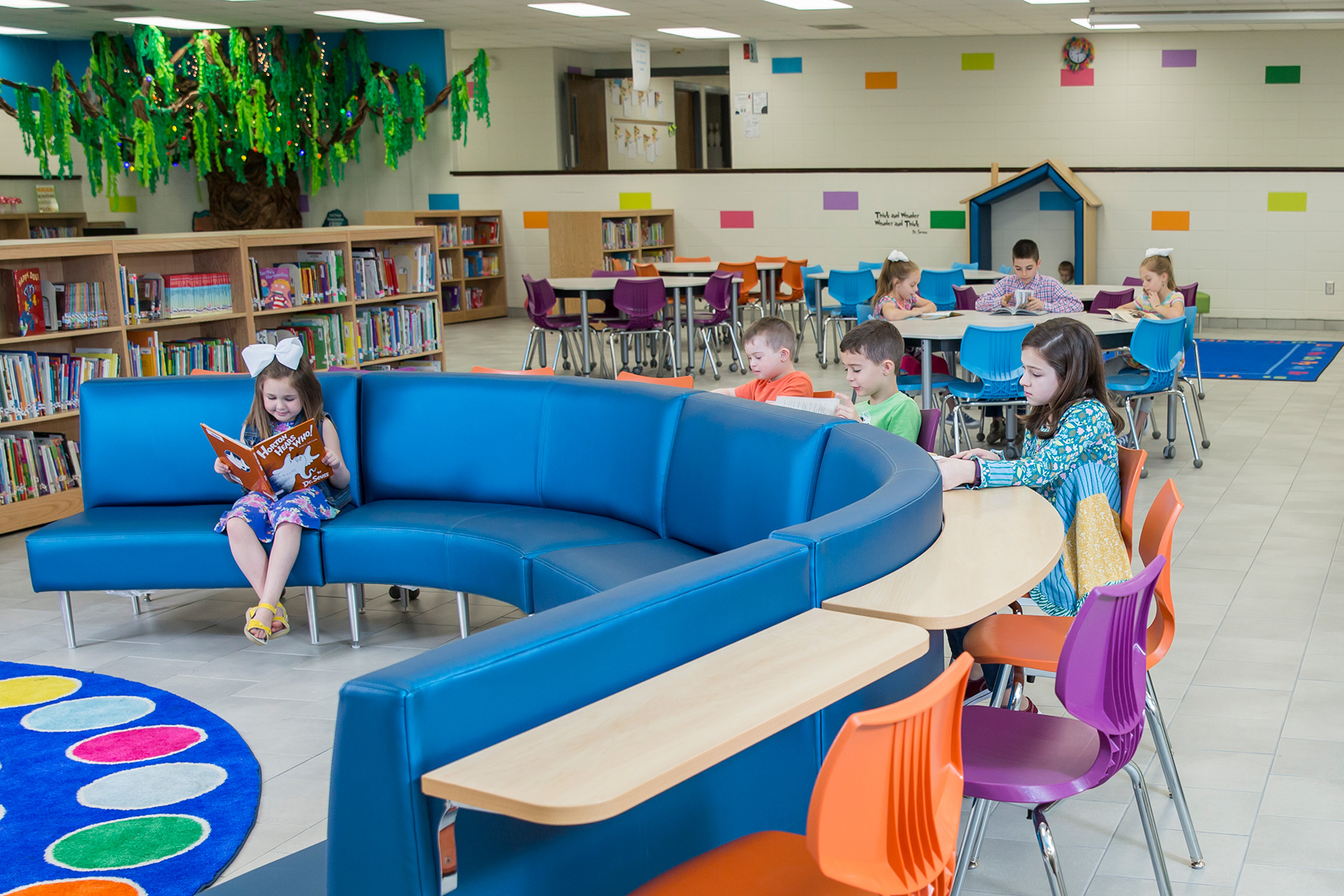 Library Design Update — Lanier Primary School, GA, image size:1800x1200