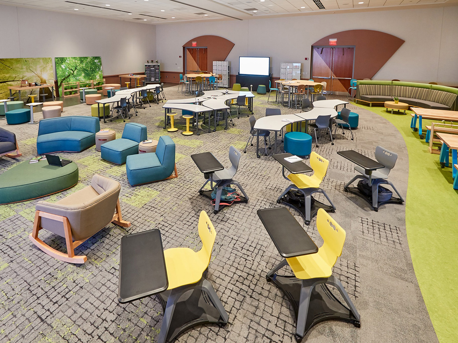 Award-Winning EDspaces Classroom Using Biophilic Design