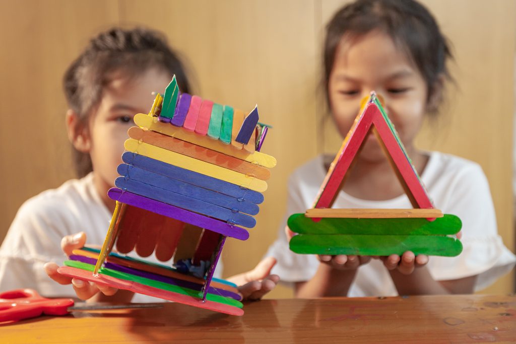 Children Using Building Sticks 10 Take-Home Kits for Your Summer Reading Program