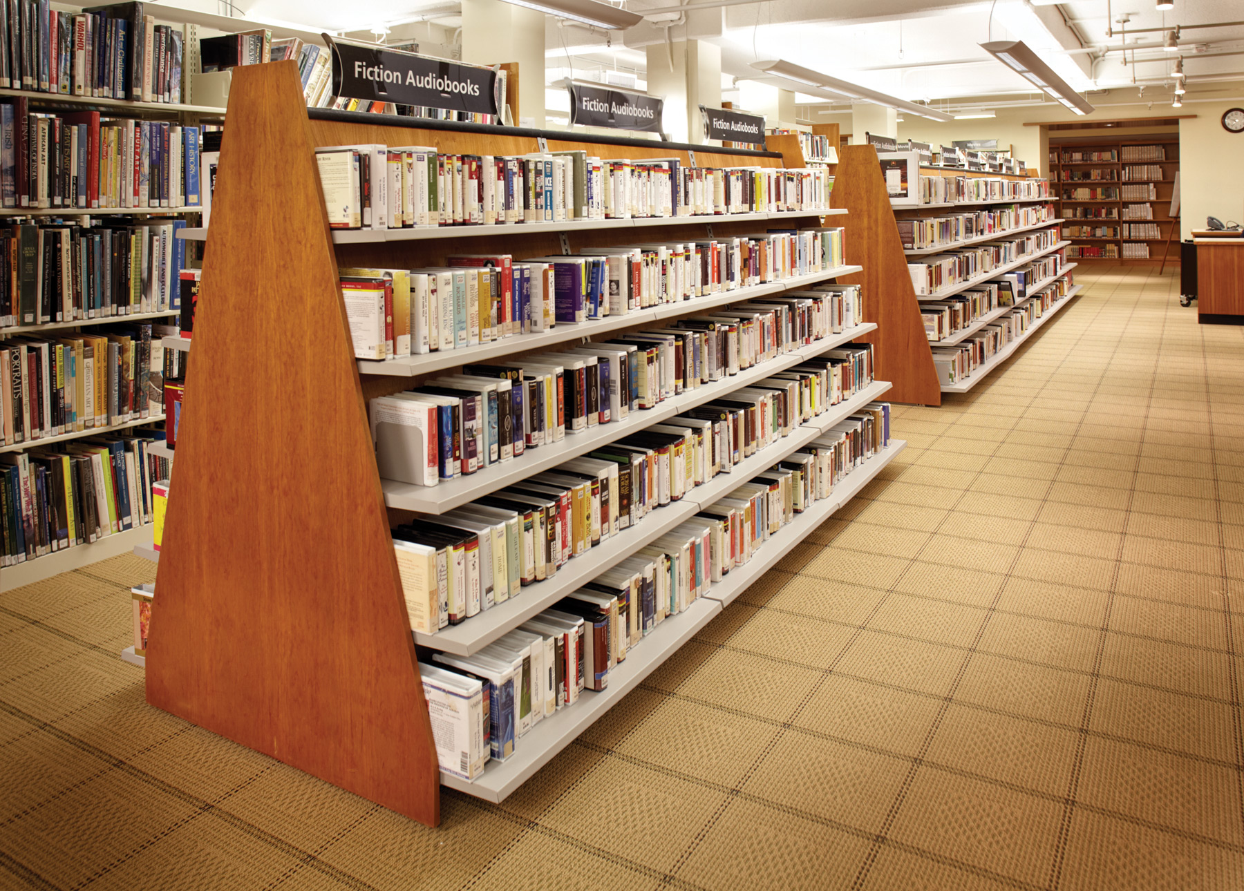 Ferguson Public Library, CT - http://demcointeriors.com