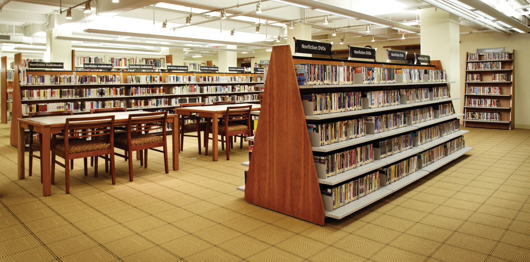 Ferguson Public Library, CT - http://demcointeriors.com