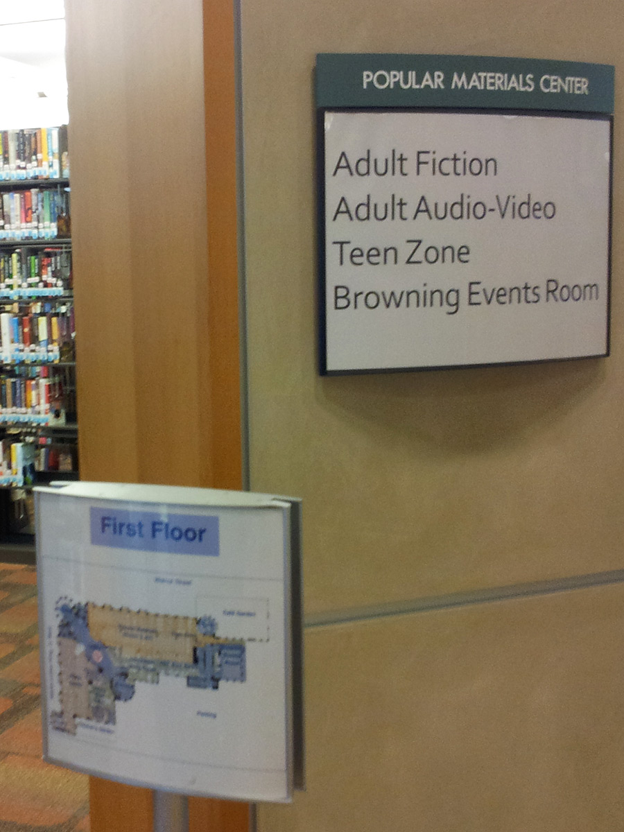 Library Wayfinding & Wayshowing