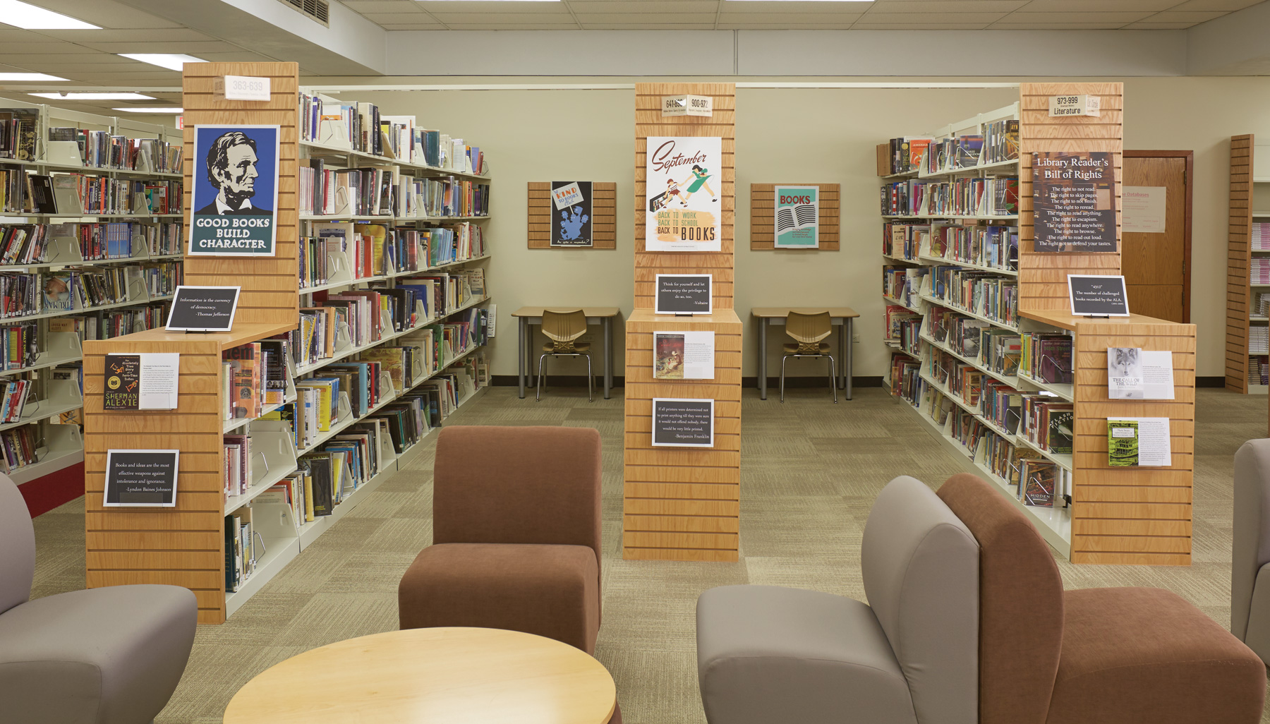 Eisenhower High School, IL - http://demcointeriors.com, image size:1800x1026